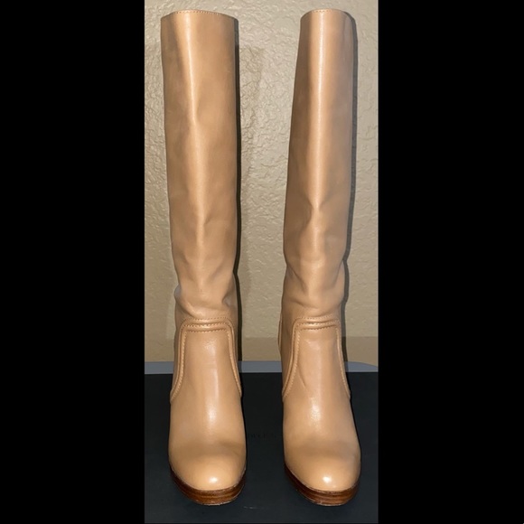 KORS Michael Kors platform leather knee high boots - Picture 3 of 12